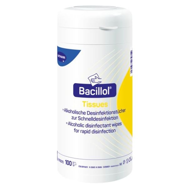Hartmann Bacillol Disinfectant Wipes for Rapid Disinfection 100 copë