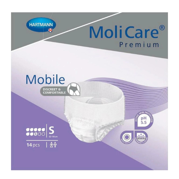 Hartmann MoliCare Mobile Super Night Incontinence Underwear Small 14cope