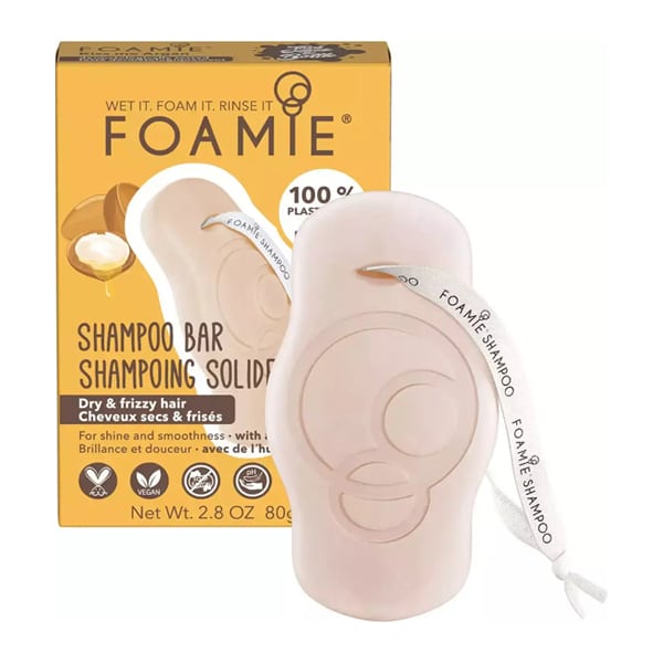 Foamie Shampoo Bar Kiss Me Argan for Dry & Frizzy Hair 80gr