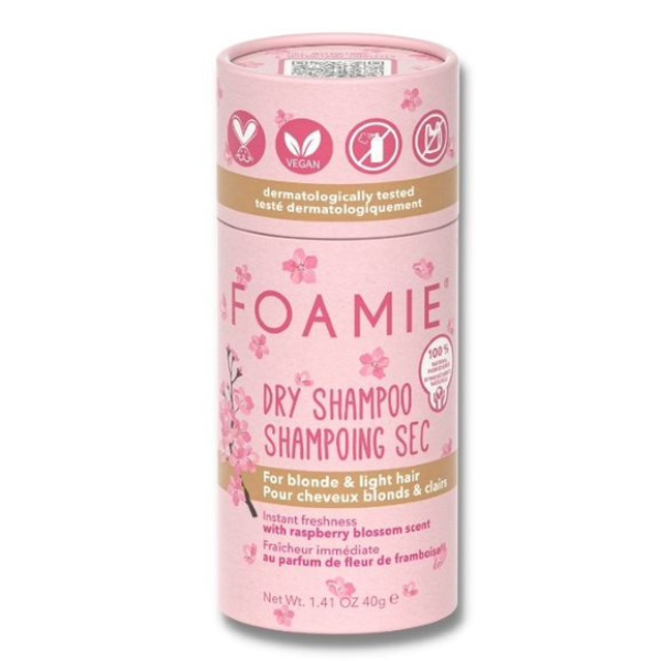 Foamie Dry Shampoo Berry Blossom Blonde 40 gr