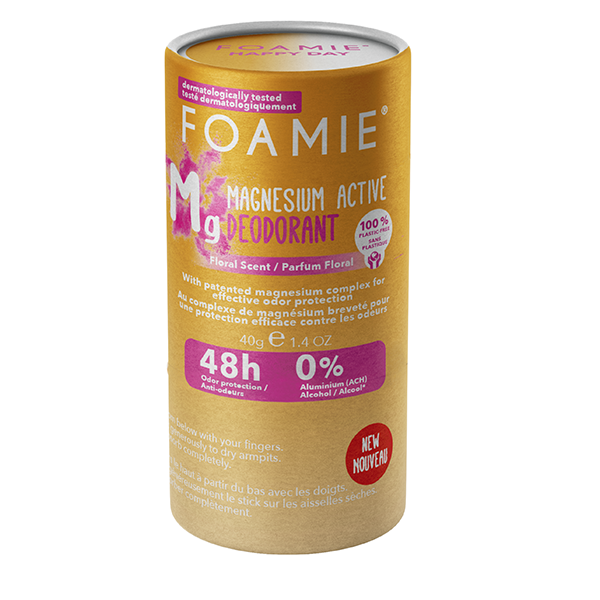 Foamie Solid Deodorant Happy Day Magnesium Active 40 gr