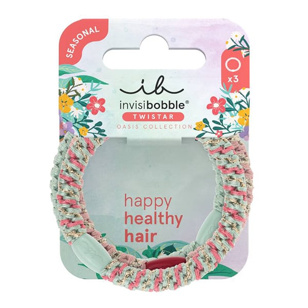 Invisibobble Τwistar Oasis Hair Ties 3 copë