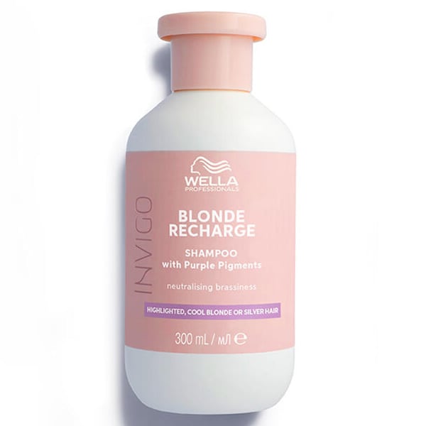 Wella Invigo Recharge Cool Blonde Shampoo 300 ml