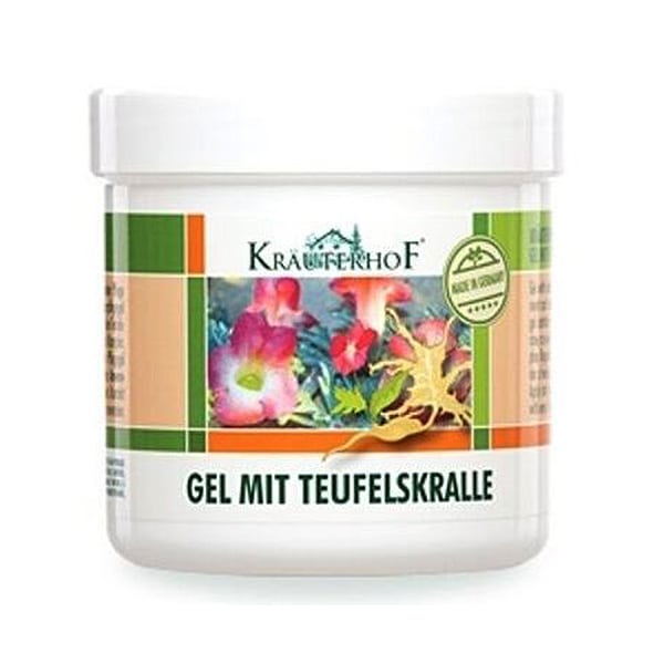 Krauterhof Gel with Devil's Claw & Eucalyptus for Muscle & Joint Pain 250 ml