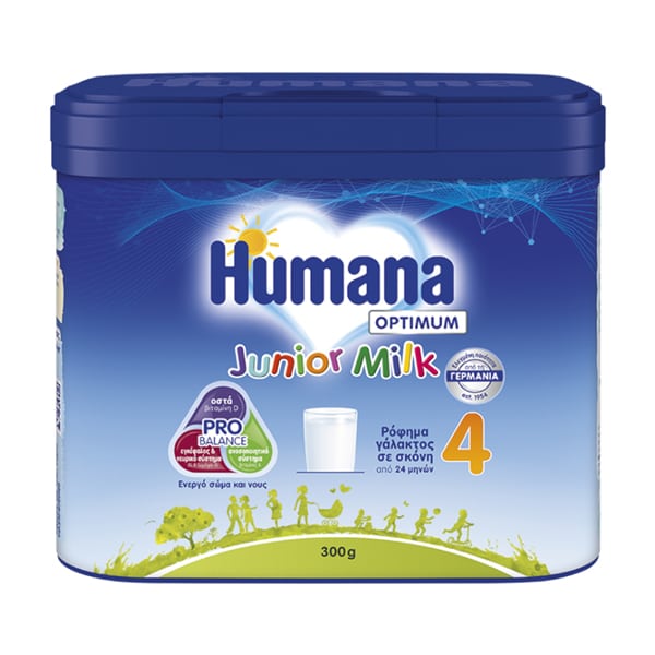 Humana 4 Optimum Junior Milk My Pack 24m+ 300g