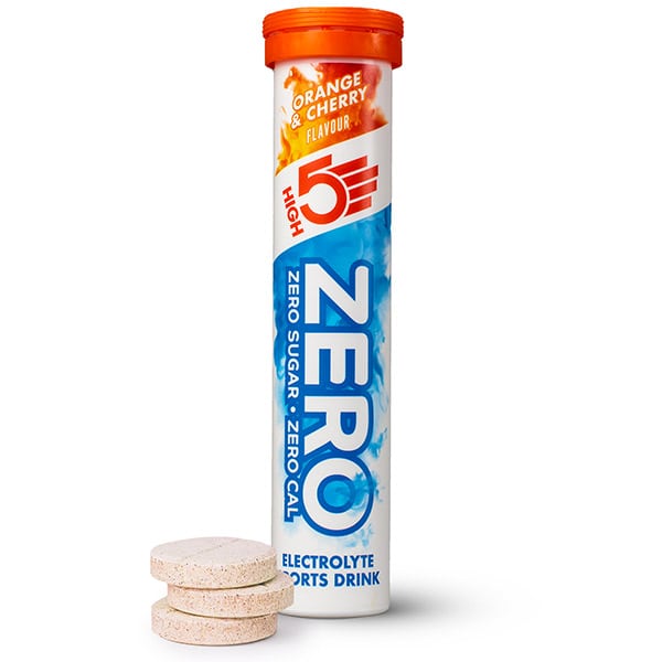 High5 Zero Electrolyte Sports Drink Orange & Cherry Flavour 20 tableta efektive
