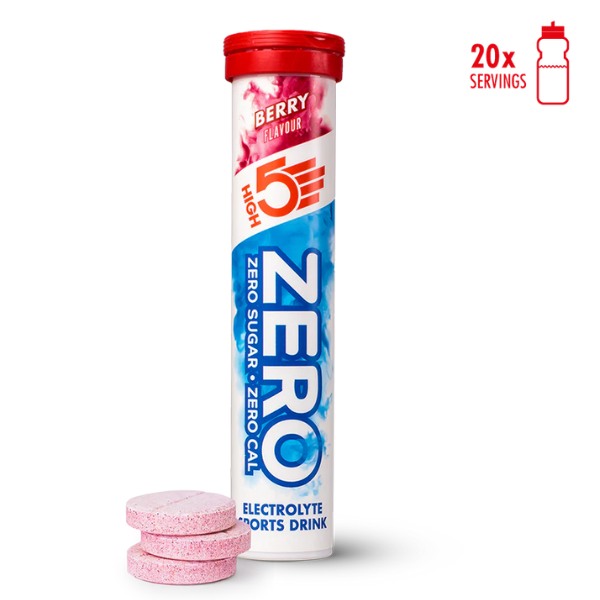 High 5 Zero Electrolyte Sports Drink Berry Flavour 20 tableta efektive