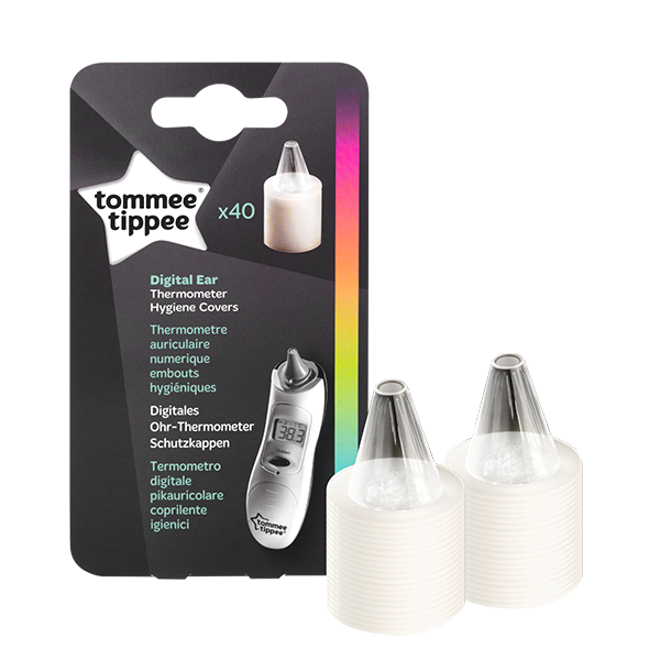 Tommee Tippee Closer to Nature Digital Ear Thermometer Refills 40 copë