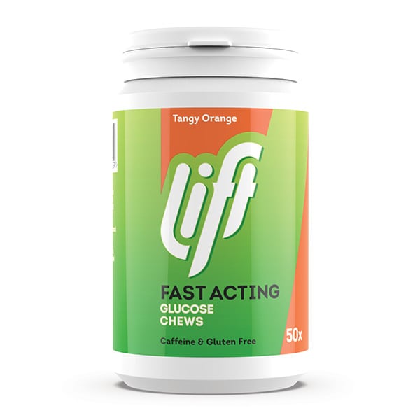 Gluco Tabs Tangy Orange Fast-Acting Glucose 50 tableta