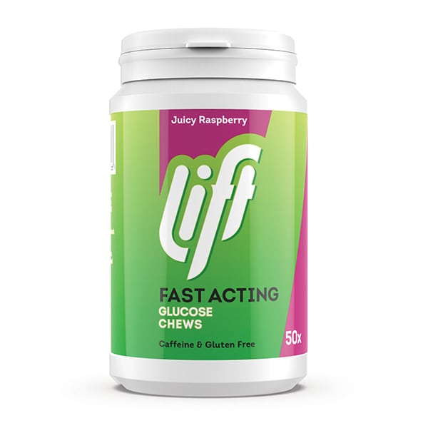 Gluco Tabs Juicy Raspberry Fast-Acting Glucose 50 tableta