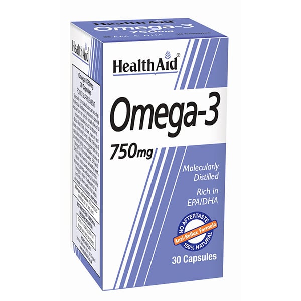 Health Aid Omega 3 750mg 30 kapsula