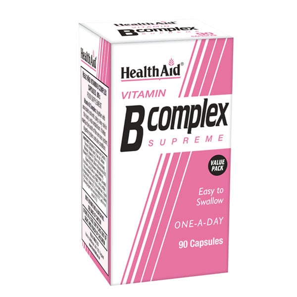 Health Aid Vitamin B Complex Supreme 90 ndeshje