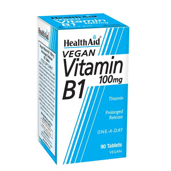 Health Aid Vitamin B1 Thiamin 100mg 90 tableta