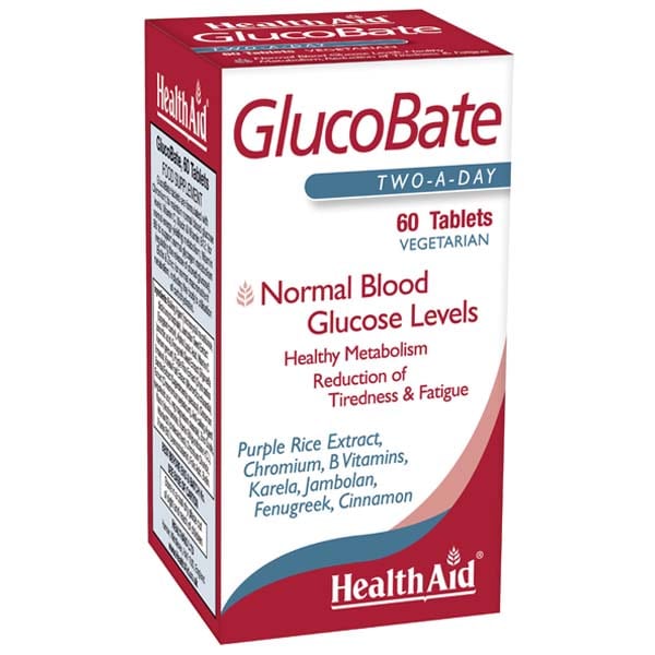 Health Aid GlucoBate 60vtabs