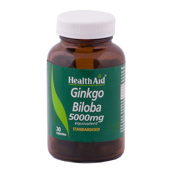 Health Aid Ginkgo Biloba 5000mg 30 kapsula