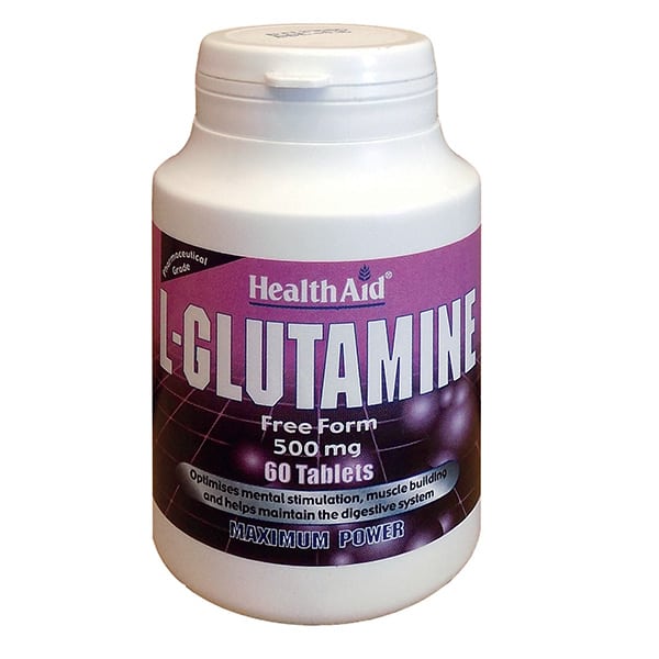 Health Aid L-Glutamine 500mg 60 tableta
