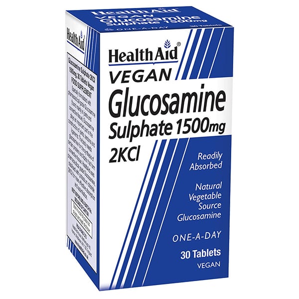 Health Aid Vegan Glucosamine Sulphate 1500mg 30 tableta