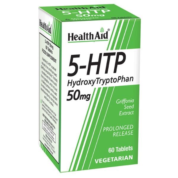 Health Aid 5-HTP HydroxyTryptoPhan 50mg 60 tableta
