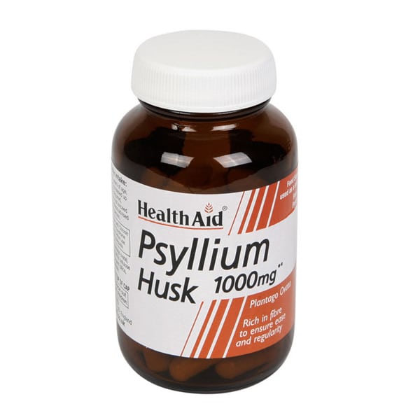 Health Aid Psyllium Husk 1000mg 60 kapele