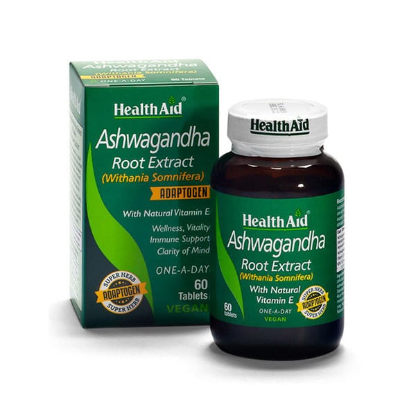 Health Aid Ashwagandha Root Extract 60 tableta