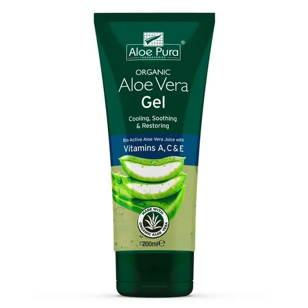 Optima Organic Aloe Vera Gel with Vitamin A, C & E 200 ml