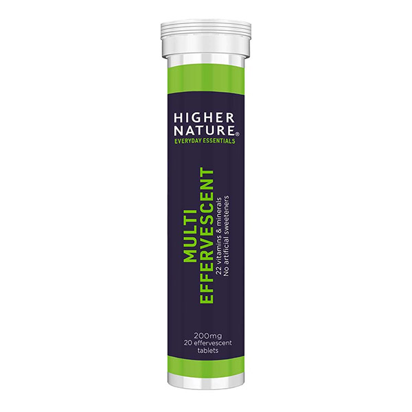 Higher Nature Multi Effervescent 20 tableta efektive