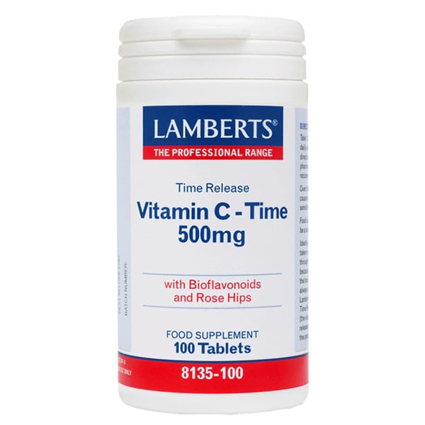 Lamberts Vitamin C Time Release 500mg 100 tableta