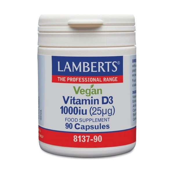Lamberts Vitamin D3 1000IU 90 ndeshje