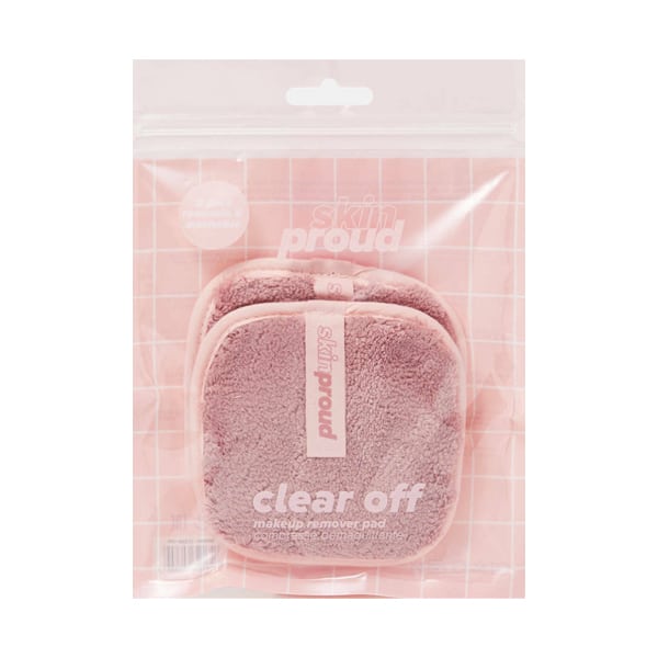 Skin Proud Clear Off MakeUp Remover Pads 2 copë