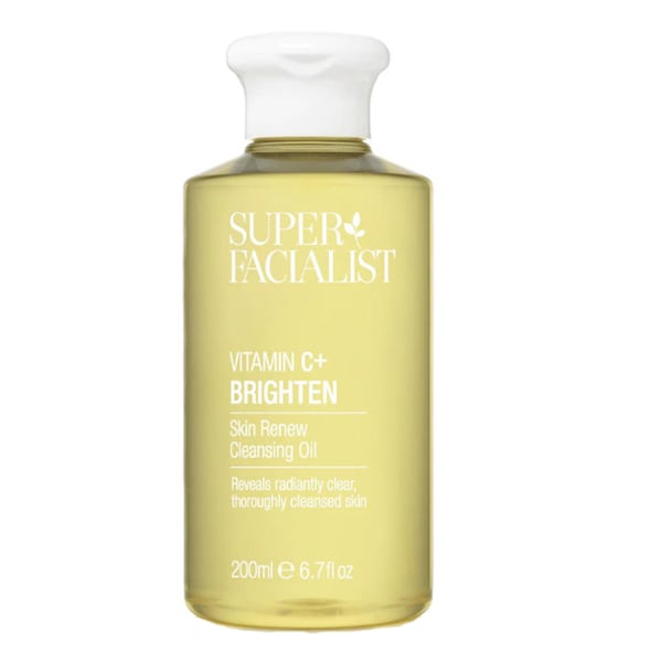 Super Facialist Vitamin C+ Brighten Skin Renew Cleansing Oil 200ml