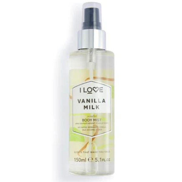 I Love Vanilla Milk Body Mist 150 ml