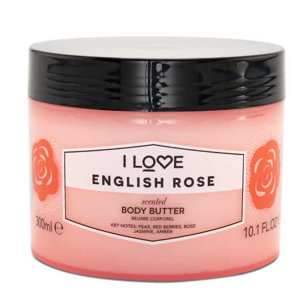 I Love English Rose Body Butter 300 ml