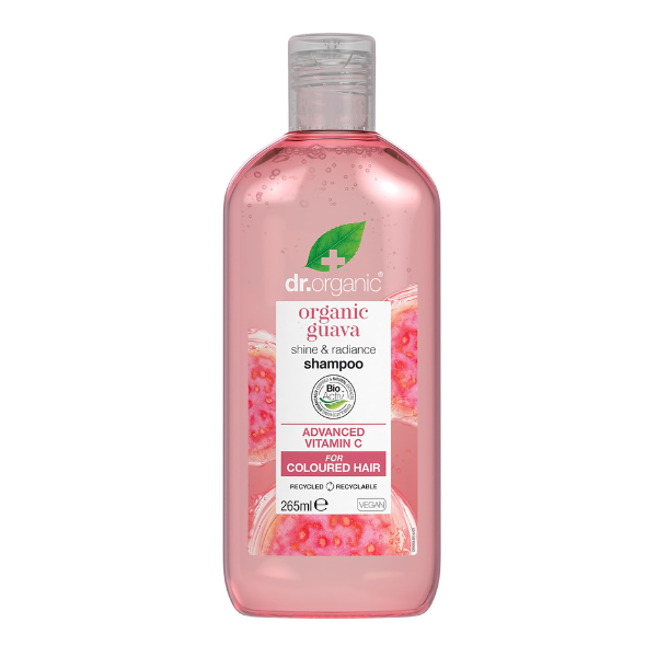 Dr.Organic Organic Guava Shine & Radiance Shampoo for Coloured Hair 265 ml