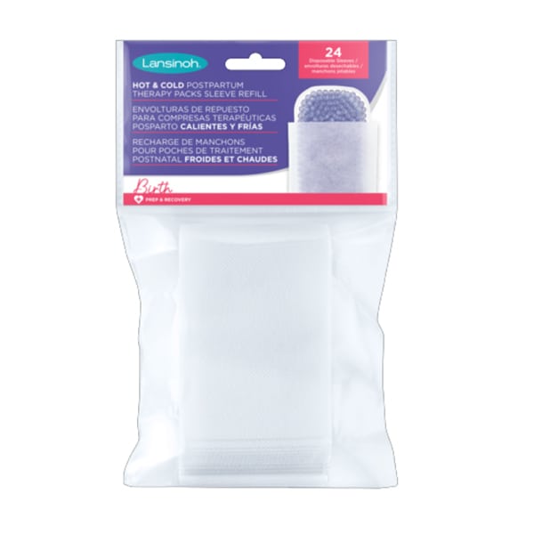 Lansinoh Spare Parts Hot & Cold Postpartum Therapy Packs Sleeve Refill 24 copë