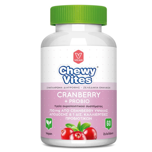 Vican Chewy Vites Adults Cranberry + Probio 60 karamele