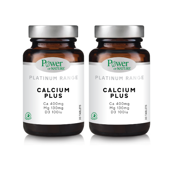 2x Power of Nature Platinum Range Calcium Plus 2x30 tableta