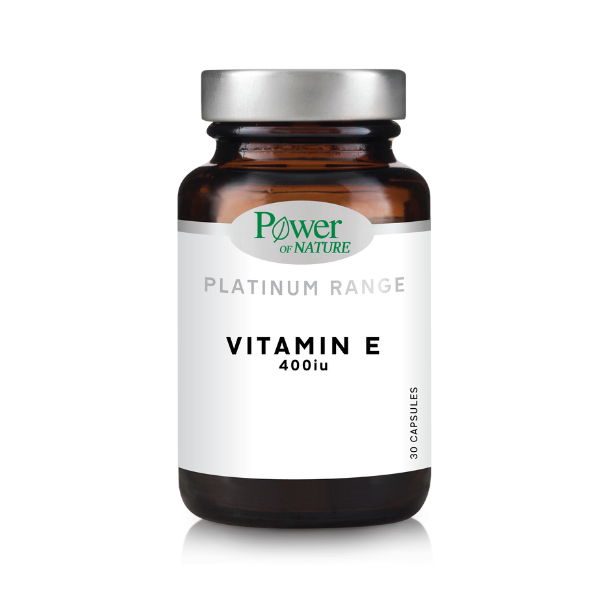 Power of Nature Platinum Range Vitamin E 400iu 30 kapsula