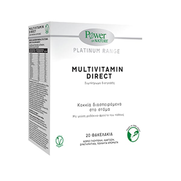 Power of Nature Platinum Range Multivitamin Direct 20 shkopinj