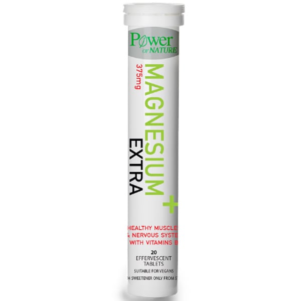 Power of Nature Magnesium Extra 375mg 20 tableta efektive