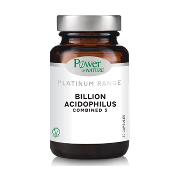 Power of Nature Platinum Range Billion Acidophilus Combined 5 30 kapsula