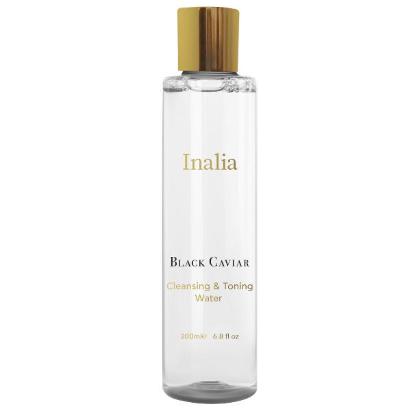 Inalia Black Caviar Cleansing & Toning Water 200 ml