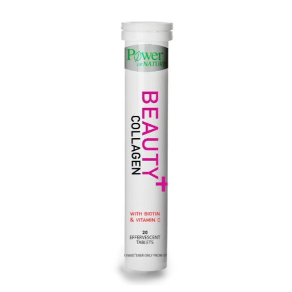 Power of Nature Beauty Plus Collagen with Biotin & Vitamin C 20 tableta efektive