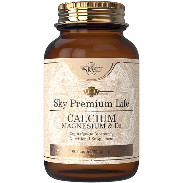 Sky Premium Life Calcium, Magnesium & Vitamin D3 60 tableta