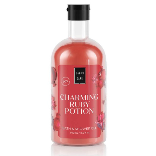 Lavish Care Bath & Shower Gel Charming Ruby Potion 500 ml