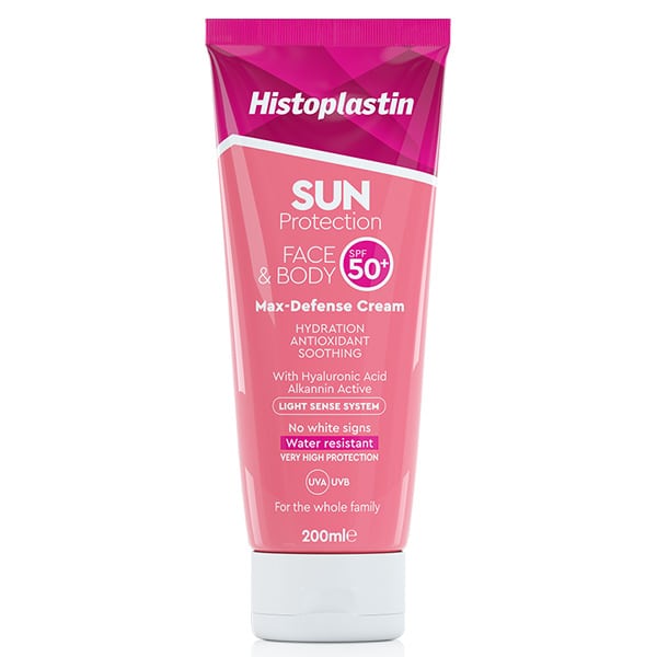 Histoplastin Sun Protection Face & Body Max Defense Cream SPF50+ 200 ml