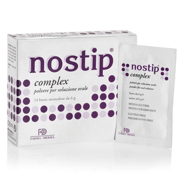 Nostip Complex Oral Solution Powder Against Constipation 14 bustina