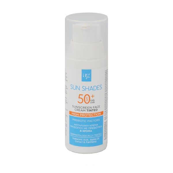 AG Pharm Sun Shades Face Sunscreen Tinted SPF50+ 50 ml