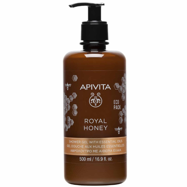 Apivita Royal Honey Shower Gel with Essential Oils 500 ml