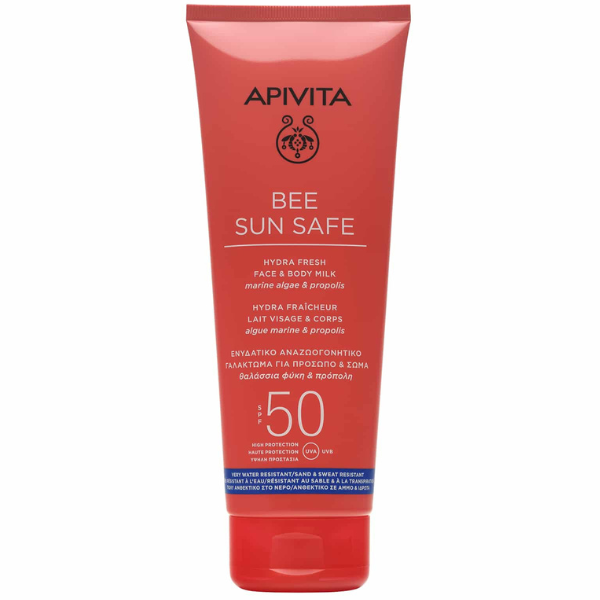 Apivita Bee Sun Safe Hydra Fresh Face & Body Milk SPF50 200 ml