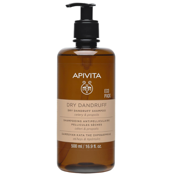 Apivita Eco Pack Dry Dandruff Shampoo Celery & Propolis 500 ml